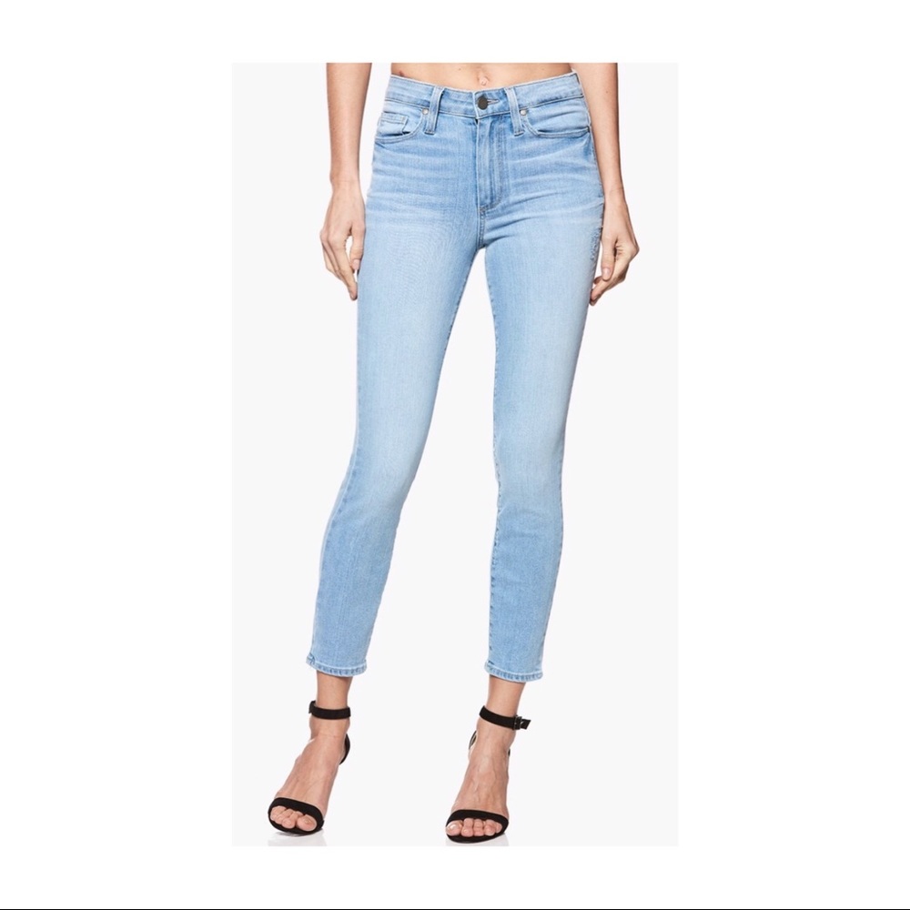 PAIGE Margot Crop - Lumina
